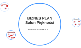 Biznes Plan Salon Pieknosci By Magdalena Kujawska