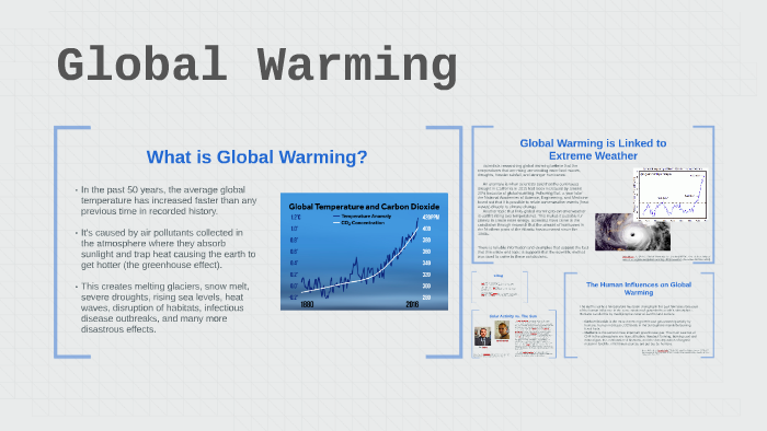 Global Warming by Zhanna Riesen on Prezi