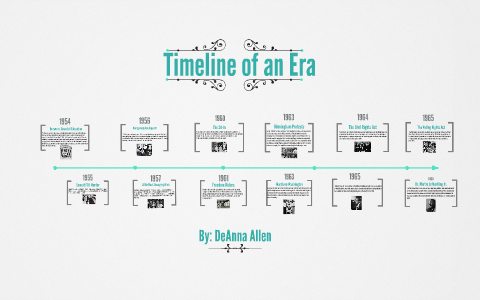 Timeline of an Era by DeAnna Allen on Prezi
