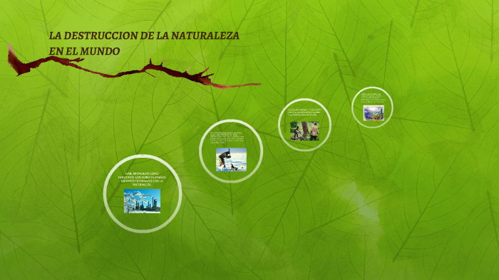 LA DESTRUCCION DE LA NATURALEZA by teresa de jesus morales on Prezi