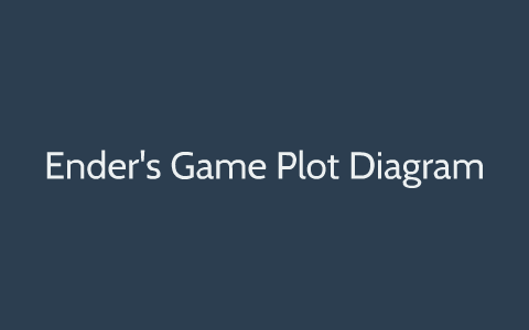 Ender's game plot diagram