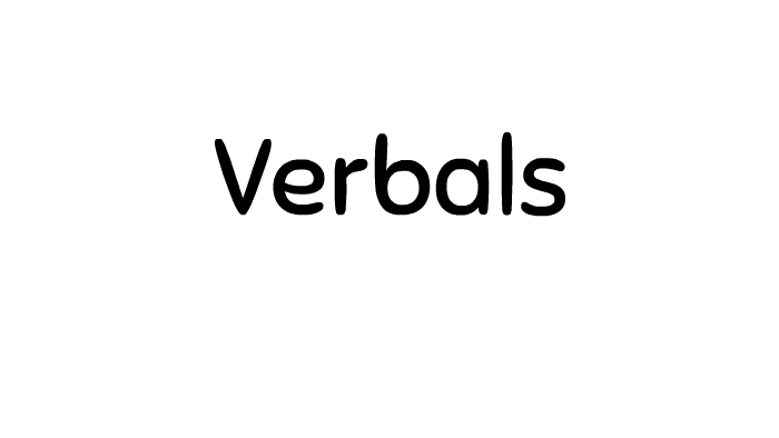 Verbals by Melissa Hill on Prezi
