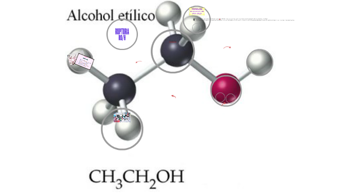 Formula del alcohol etilico