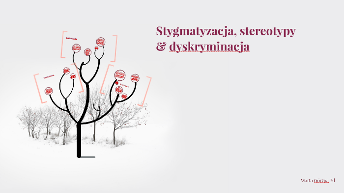 Stygmatyzacja, stereotypy & dyskryminacja by Marta Górzna on Prezi