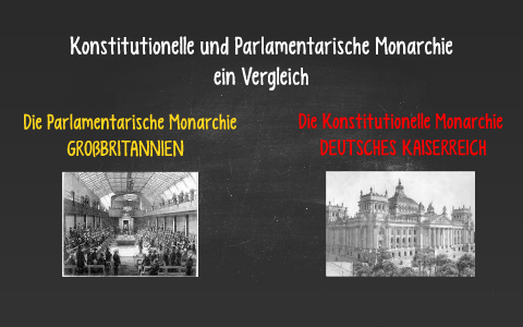 Konstitutionelle und Parlamentarische Monarchie by Benedikt Friedl on Prezi