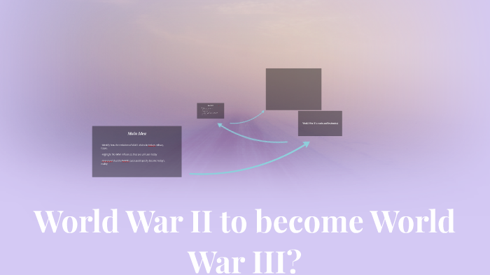 World War II to become World War III? by Hannah Stephens on Prezi