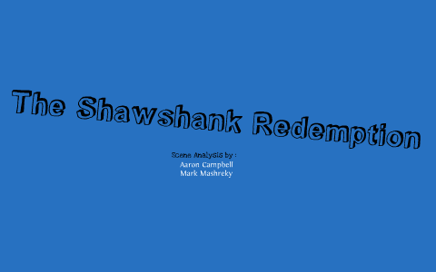 shawshank redemption film analysis essay