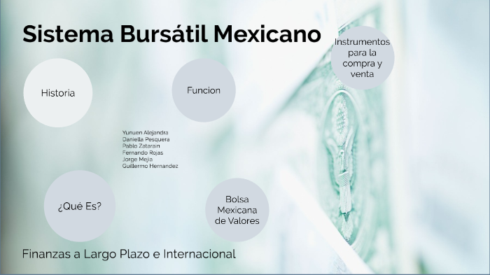 Sistema Bursátil Mexicano by Guillermo I Hernandez Gtz on Prezi