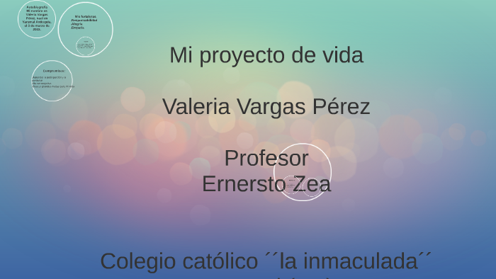 Mi proyecto de vida by Valeria Vargas Pérez on Prezi