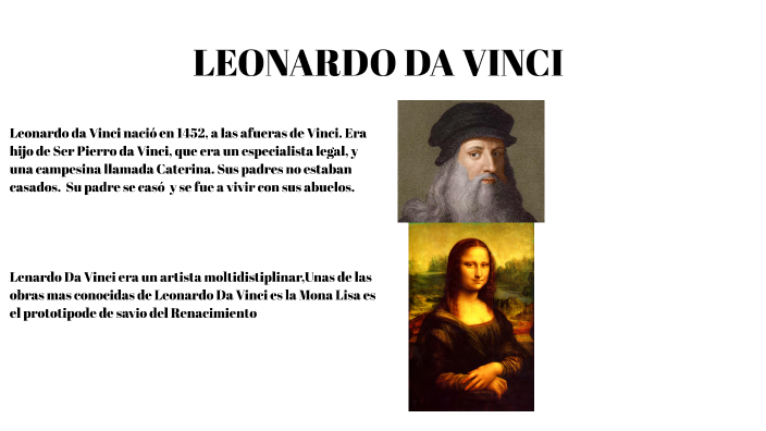 LEONARDO DA VINCI by Aitana Martínez