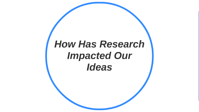 Joshua Ragan How Has Research Impacted Our Ideas by Joshua Ragan on Prezi