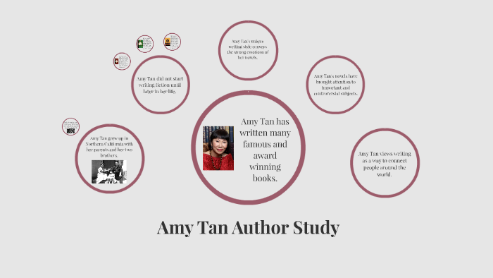 Amy Tan Author Study By Jish William On Prezi