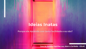 Ideias Inatas Palestra Espírita by Felipe Lisboa Guedes felipe.guedes ...