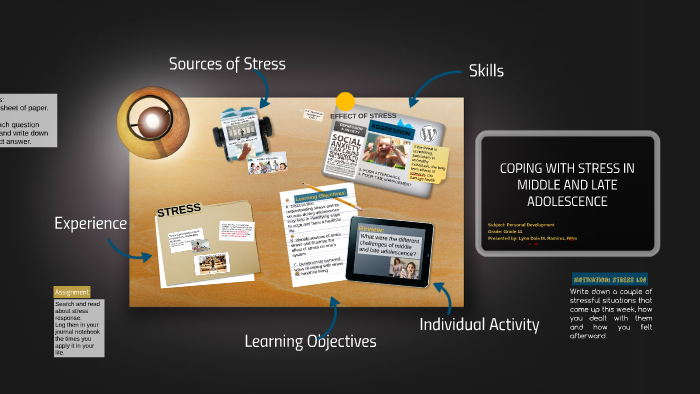 COPING WITH STRESS IN MIDDLE AND LATE ADOLESCENCE by Lynn Dale Ramirez ...