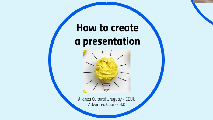 How to create a presentation by Lucia Pin on Prezi