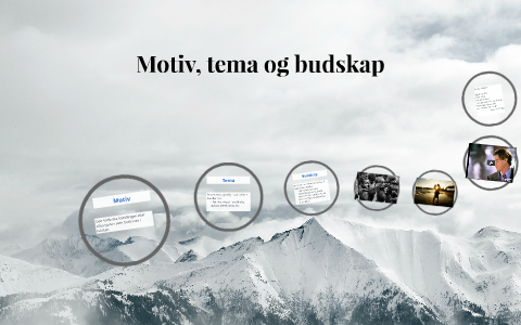 Motiv og tema by Eivind Mørk on Prezi