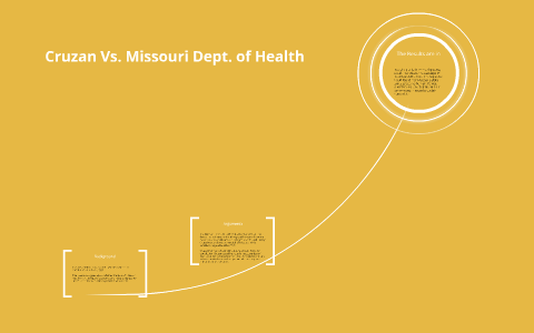 Cruzan Vs. Missouri Dept. of Health by Robert Meurett on Prezi