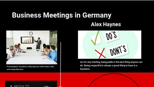 German Business Meetings by Alex Haynes on Prezi Design