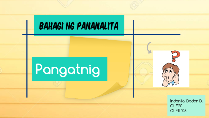 Bahagi Ng Pananalita By Dodon Indonila 5739