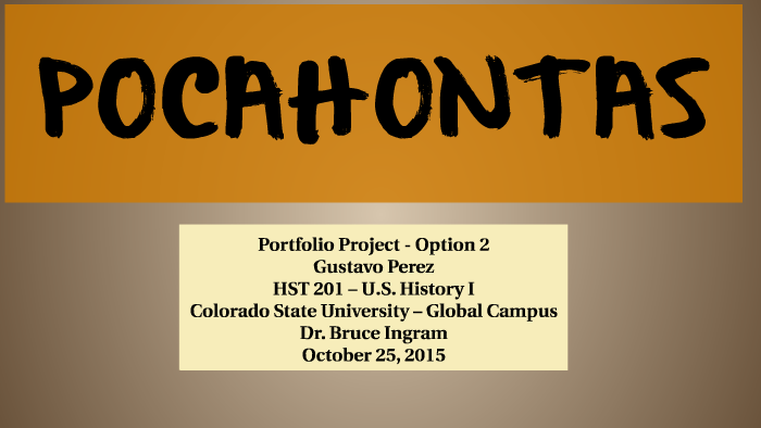Pocahontas by on Prezi