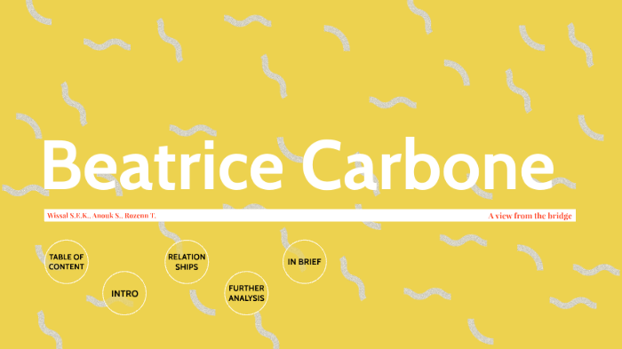 Beatrice Carbone by Rozenn Toggwyler on Prezi