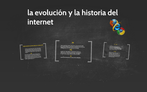 la evolución y la historia del internet by geraldine muñoz on Prezi