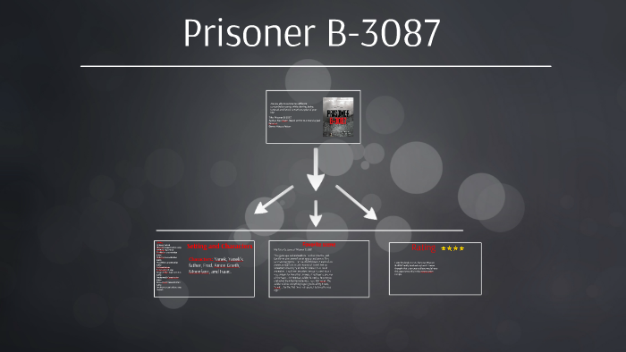 The Book I Chose For My Book Project Is Prisoner B 3087 By Cristina Ol