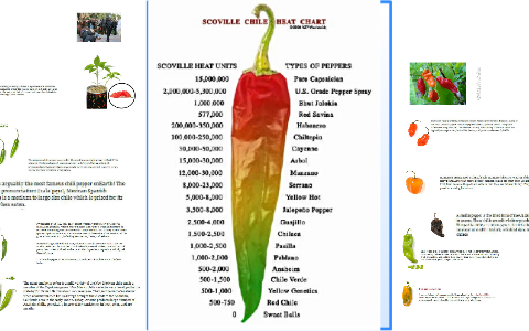 Pepper Intensity Chart