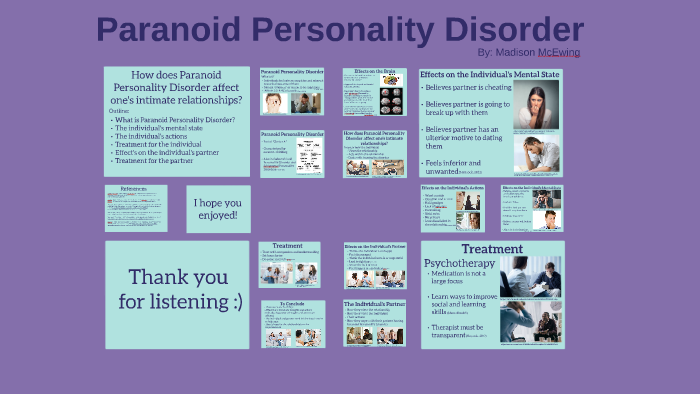 personality disorder paranoid