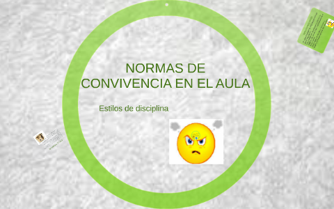 NORMAS DE CONVIVENCIA EN EL AULA by Yendry Céspedes González on Prezi