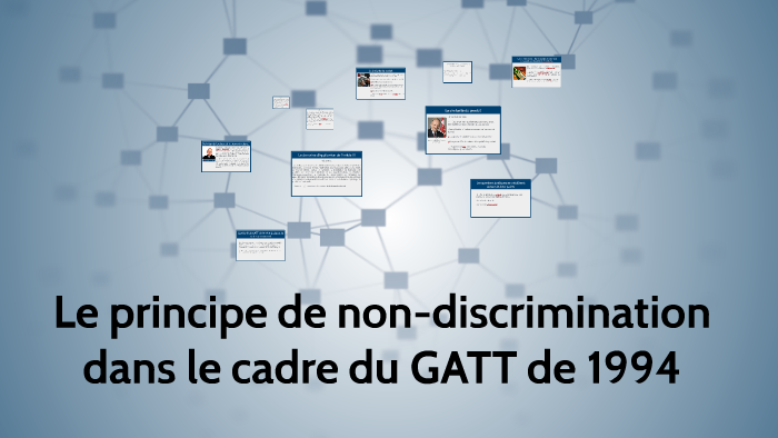 Le Principe De Non-discrimination By Zz Zz On Prezi