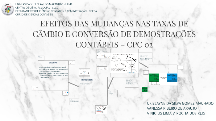 EFEITOS DAS MUDAN\u00c7AS NAS TX DE C\u00c2MBIO E CONVERS\u00c3O DE DC by VINICIUS ...