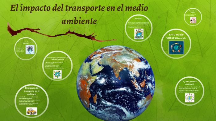 El impacto del transporte en el medio ambiente by vanee murri on Prezi