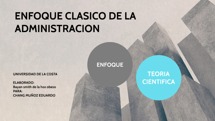 Enfoque Clasico De La Administracion By Bryan Smith On Prezi Next 6862