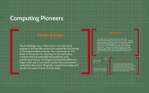 Charles Babbage by Max Stapleton on Prezi