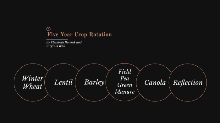 Five Year Crop Rotation by Virginia Wall on Prezi