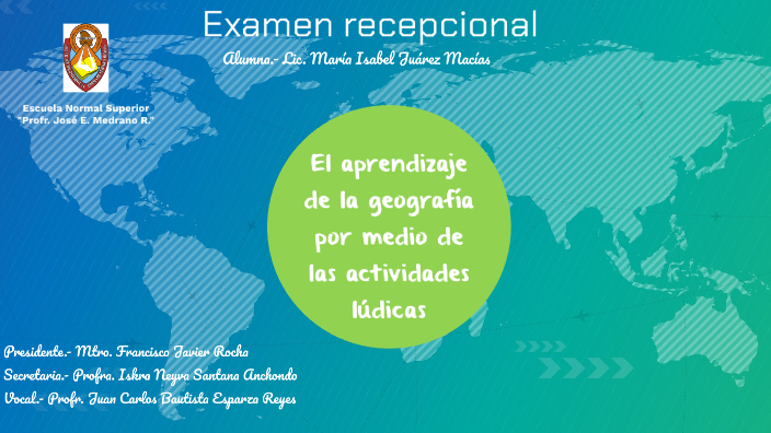 Aprendizaje De La Geografía By Isabel Juarez