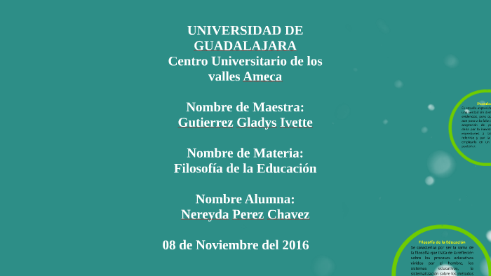 UNIVERSIDAD DE GUADALAJARA by Nereyda Perez Chavez on Prezi