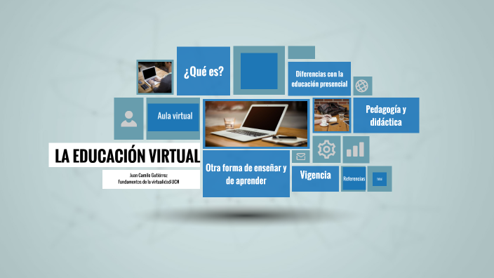 La educación virtual by CAMILO GUTIÉRREZ on Prezi