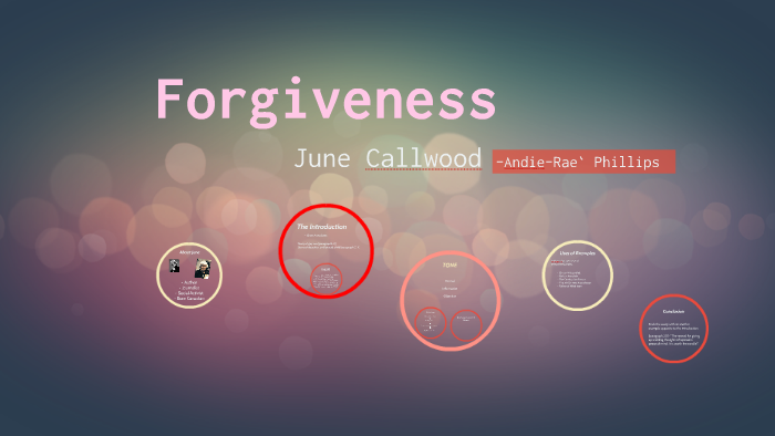 Forgive and forget image