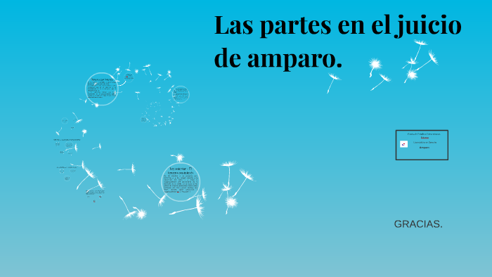Las partes en el juicio de amparo by on Prezi