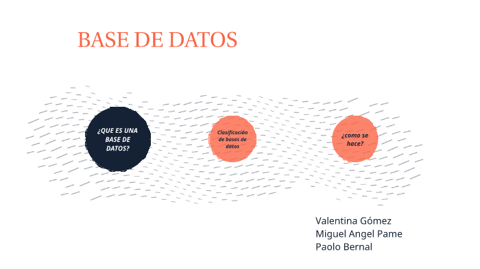 base de datos by Valentina Gómez on Prezi