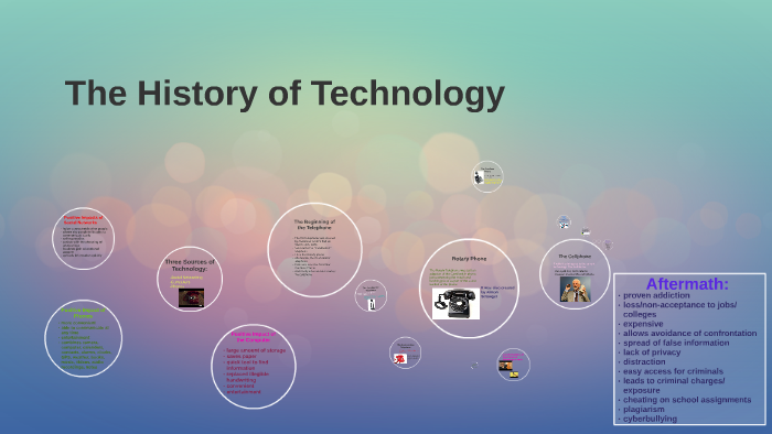 The History of Technology by Katie Bove on Prezi