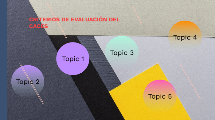 Criterios De Evaluacion Del Caces By Fernanda Garcia Prado On Prezi