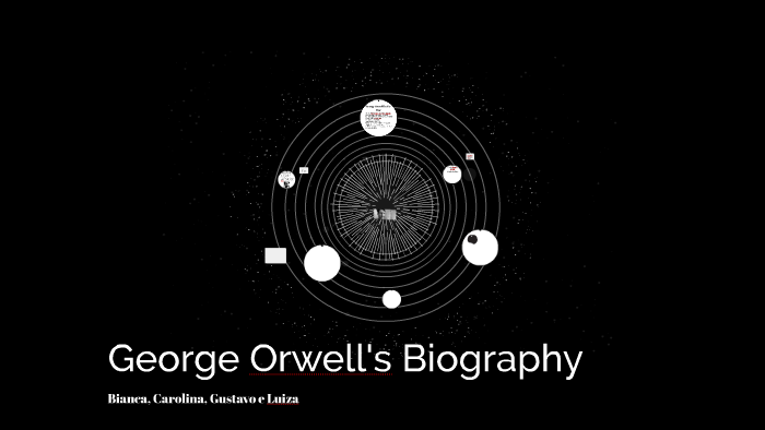 george orwell biography prezi