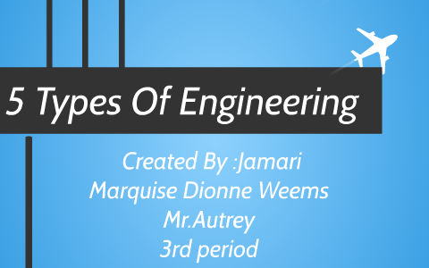 5 Types Of Engineering by Jamari Weems on Prezi