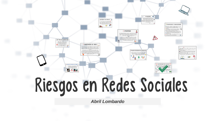 Riesgos en las Redes Sociales by Abril Lombardo on Prezi