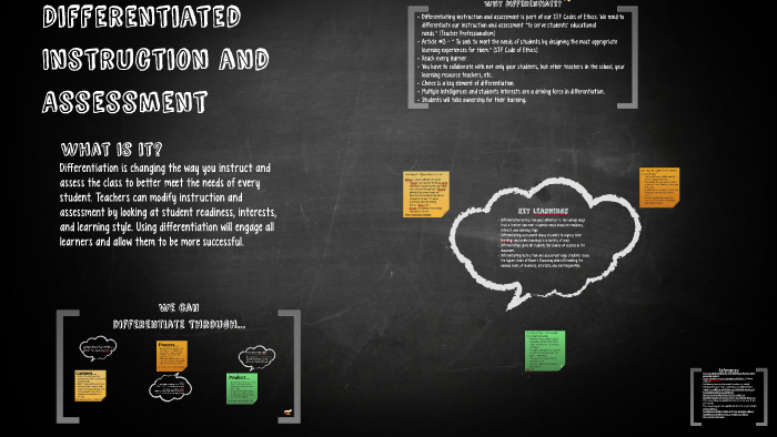 Differentiated Instruction and Assessment by Kayci Henderson on Prezi