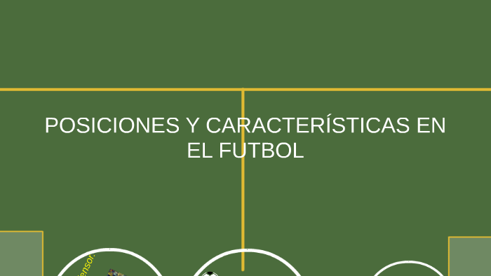 POSICIONES Y CARACTERISTICAS EN EL FUTBOL by juan pablo torres on Prezi