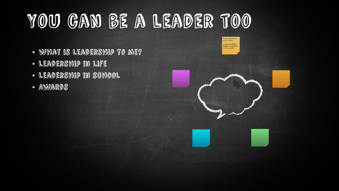 You can be a leader too by Ciara Ramsbottom on Prezi